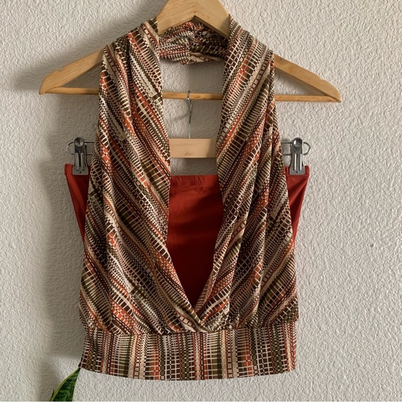 Vintage Agaci-Too Halter Top - Picture 2 of 5